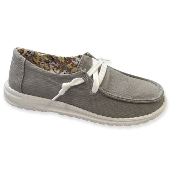 NIB Gypsy Jazz Grey Sneaker 6 - Picture 2 of 4